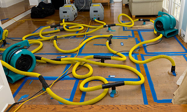 Professional Burst Pipe Water Damage technician working in Monmouth, ME